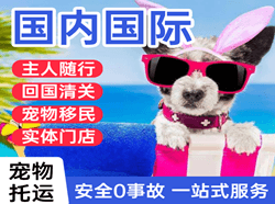 阿鲁科尔沁机场空运国际宠物托运 【国